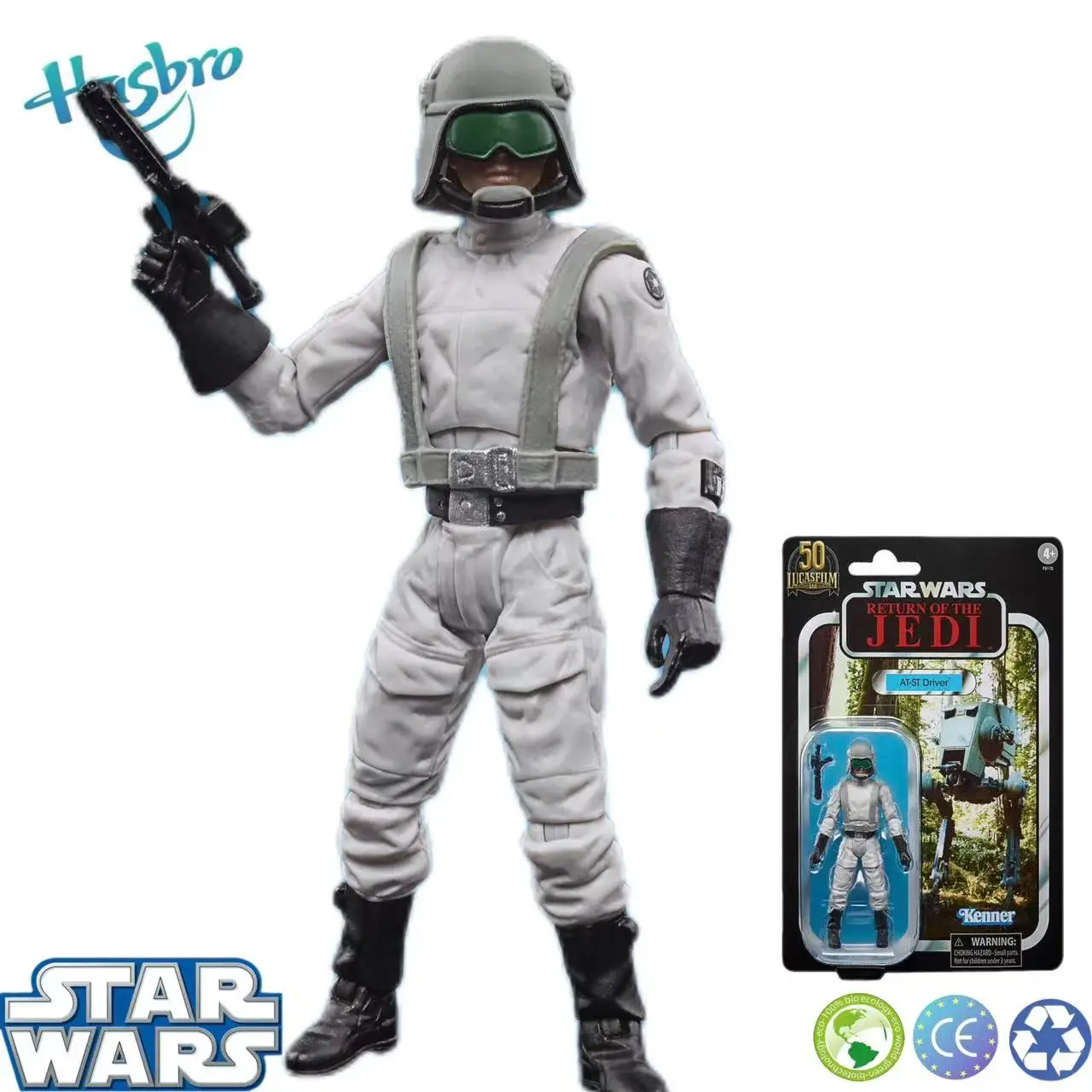 

Hasbro Star Wars AT-ST Driver THE VINTAGE COLLECTION 50th 3.75inch Action Figure Toys for Children