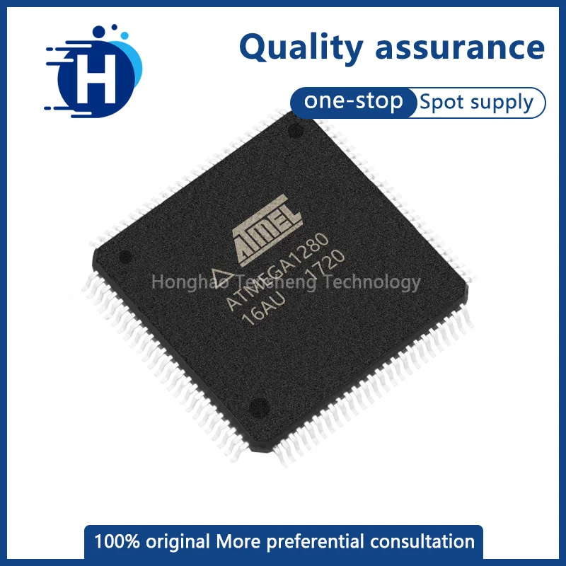 

Original genuine ATMEGA1280-16AU SMD TQFP-100 AVR microcontroller 8-bit microcontroller IC