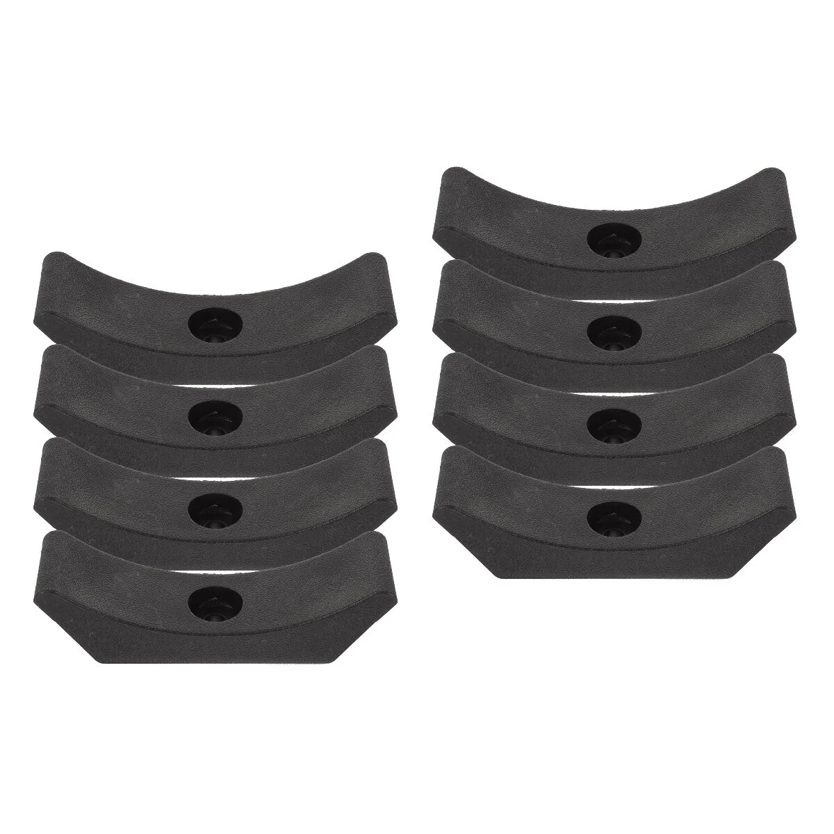 

8 шт. подставка для гантелей, пластиковый держатель для пластин, износостойкая Бытовая небольшая стойка для гимнастического зала, полипропи...