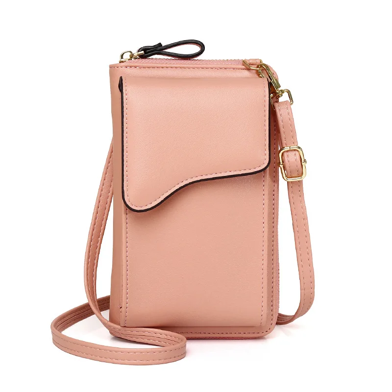 Women's Small Crossbody Shoulder Bags PU Leather Female Cell Phone Pocket Bag Ladies Purse Card Clutches Wallet Messenger Bags