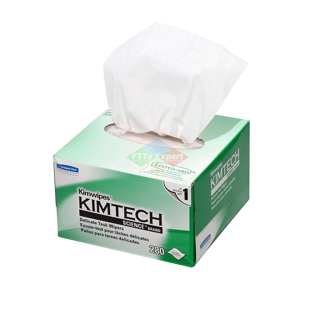Заводская цена 280 шт. KIMTECH Kimwipes волоконная бумага для чистки влажные салфетки