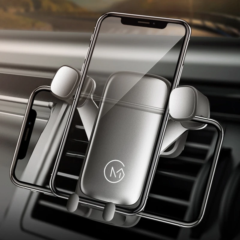 

Universal Mobile Phone Holder Vent Gravity Holder Phone Holder GPS Navigation Holder For IPhone And 4-6.5 Inch Phones
