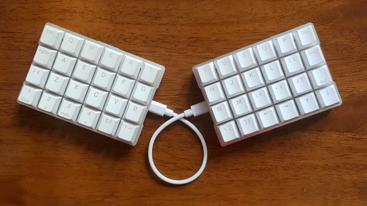 X10 Split Keyboard 48 Keys Wired Red Switch | AliExpress
