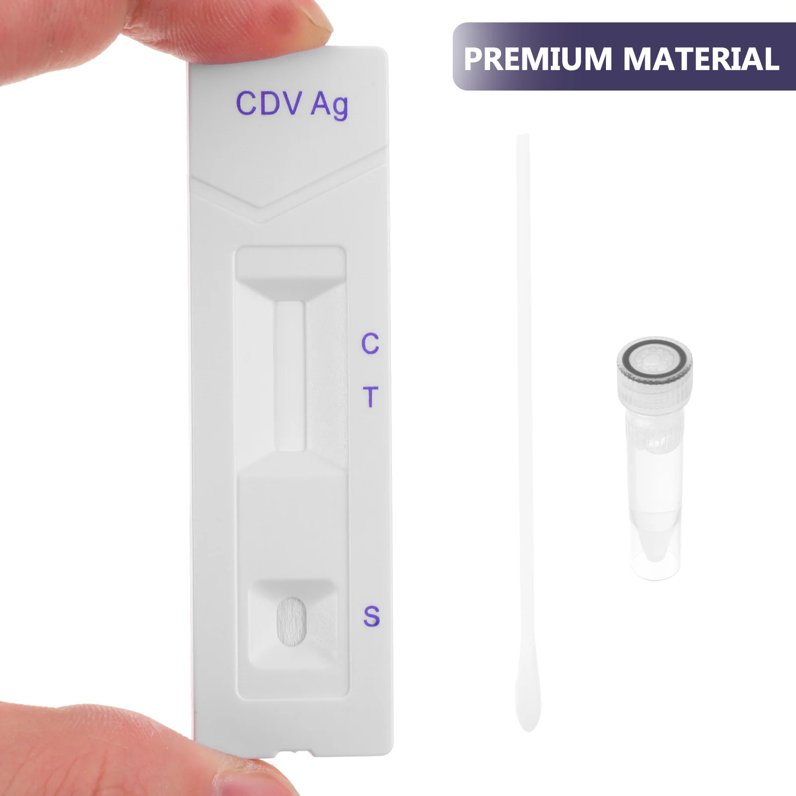 

1 Set of Dog Canine Distemper Test Paper for Home Quick Testing Strips Professional CDV CPV Testing Strips