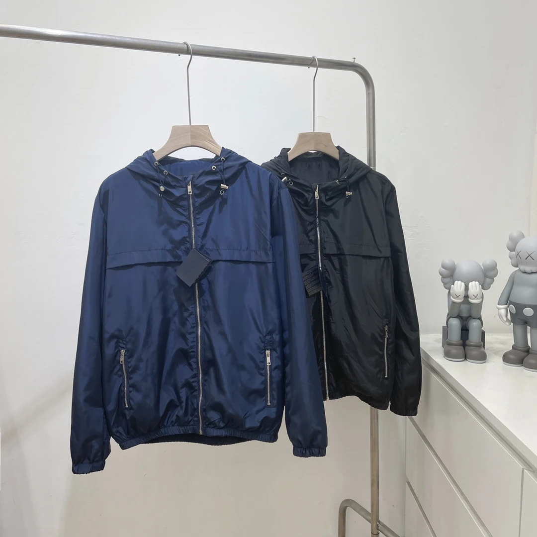 

2023 Spring And Summer New Men's Thin Jacket High-Quality Casual Hooded Sunscreen Jacket Fashion Couple's Style