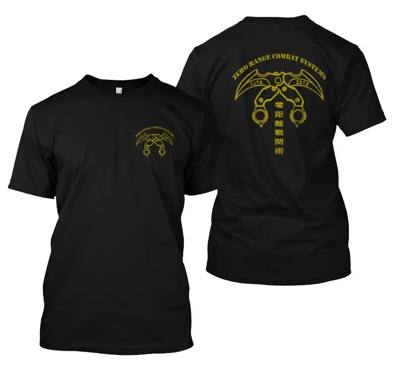 

New Japan Zero Range Combat Fight Systems Reborn Movie Karambit T-Shirt