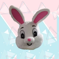 mascot rabbit head cosplay costume accessories adult fancy dress up just head handmade classic headgear cartoon character