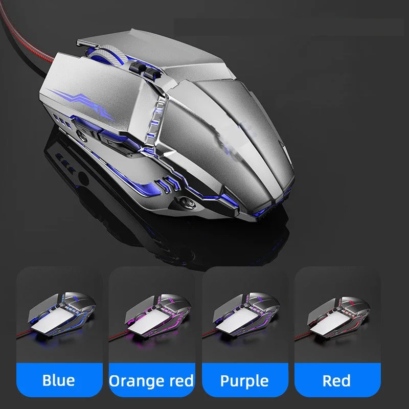 

The Mouse over It So That Its Real Wired Mute Mechanical Gaming Electronic Sports Internet Dedicated Silent Desktop Com