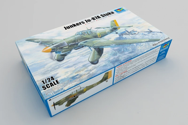 

Gifts Trumpeter 02420 1/24 German Junkers JU-87A Stuka Dive Jet Model TH06669-SMT2