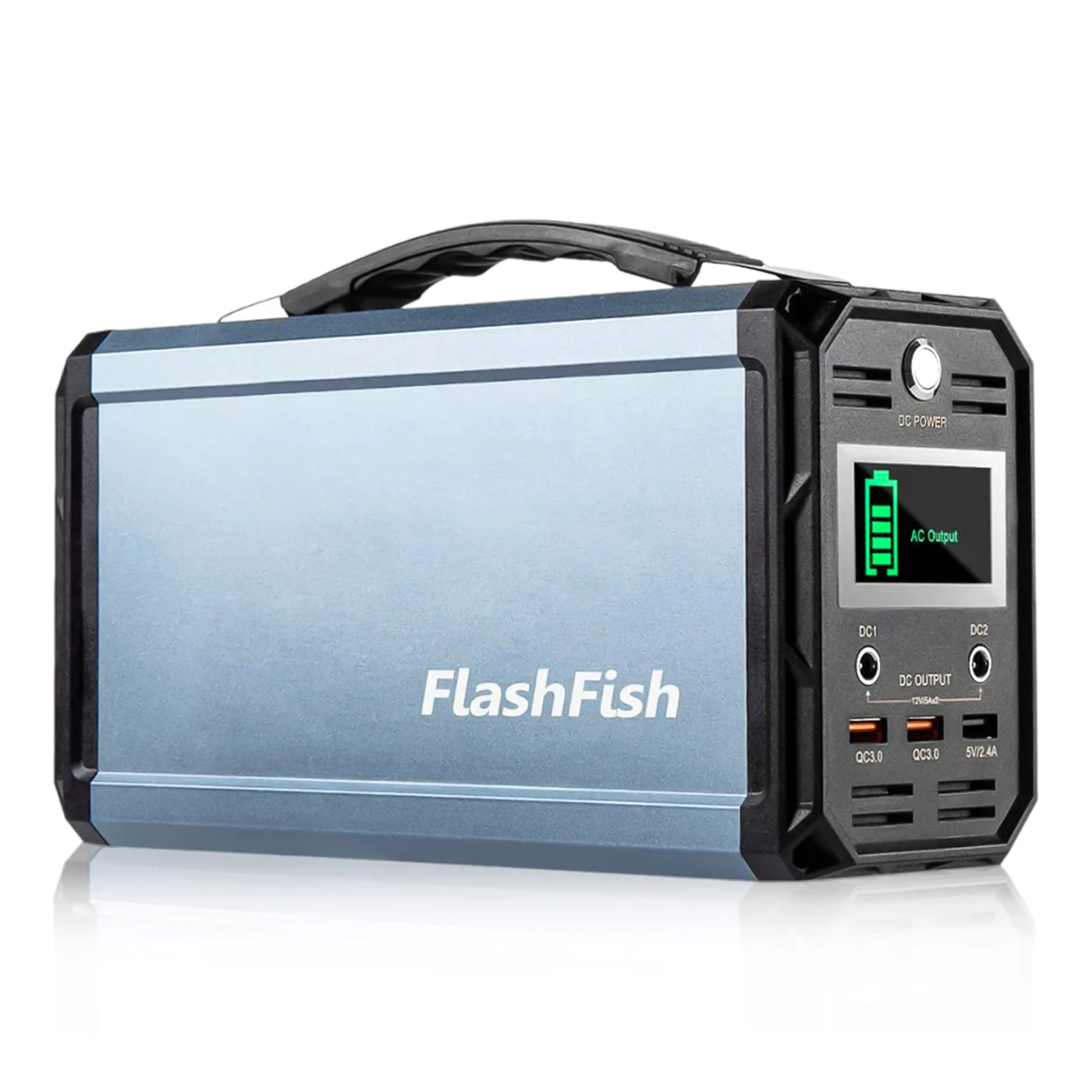 

Flashfish G300 300W Portable Power Station 60000mAh/222Wh Solar Generator for Home Outdoor Camping Emergency Battery Backup