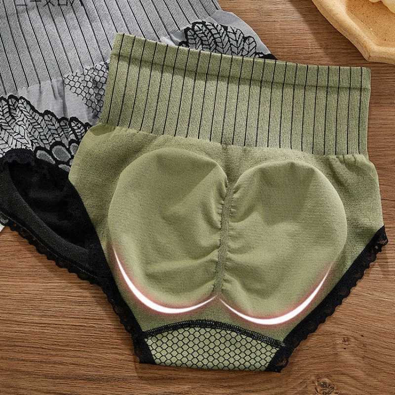 Женские брифы M-2XL большие трусики антибактериальные нижнее белье для подтяжки
