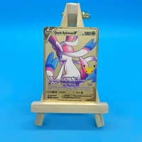 2022 nieuwe pokemon kaarten metaal kaart v kaart pikachu charizard gouden vmax kaart collectie gift kids game collection kaarten