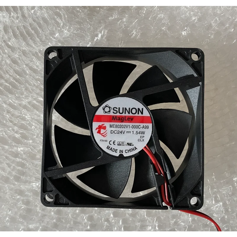 

NEW CPU Fan for SUNON ME80202V1-000C-A99 ME80202V1-000C-F99 8020 24V 1.54W Inverter Cooling Fan 80*80*20MM