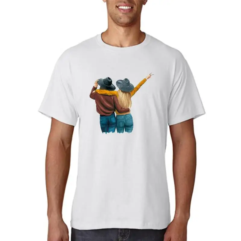 

Футболка женская с мультяшным принтом, топ с рисунком сестры и друзей, для путешествий, для весны и лета