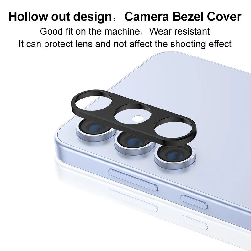 Для Samsung S24 FE 5G Защитная пленка для объектива IMAK Стайлинг камеры Премиальная