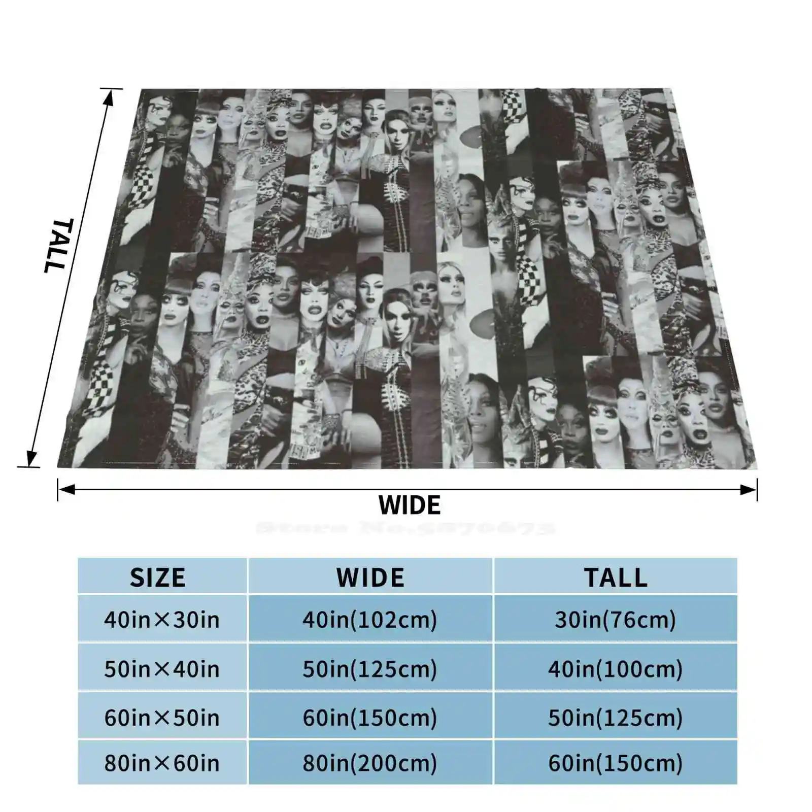 Rpdr Winners Лохматый плед Мягкое теплое одеяло Диван/кровать/путешествие Любовь