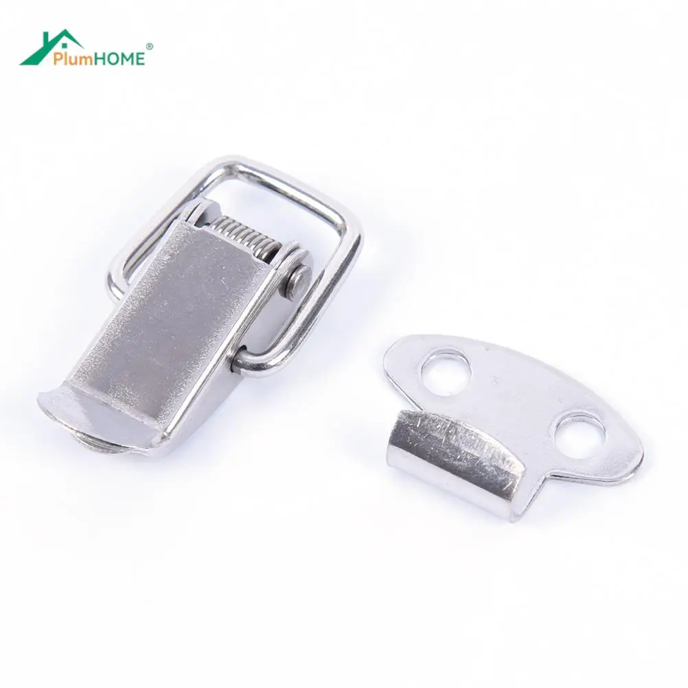 

2Pcs Box Chest Case Spring Loaded Draw Toggle Latch Spring Latch With Excellent Anti-corrosion Properties 28mm Length