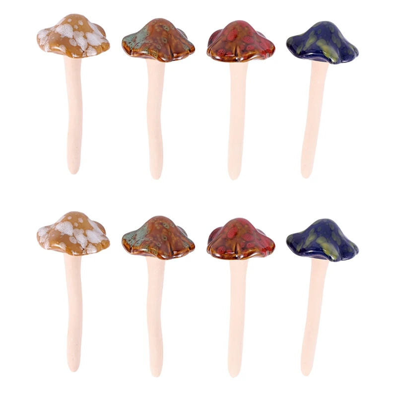 

8 шт., керамические табуретки для сада