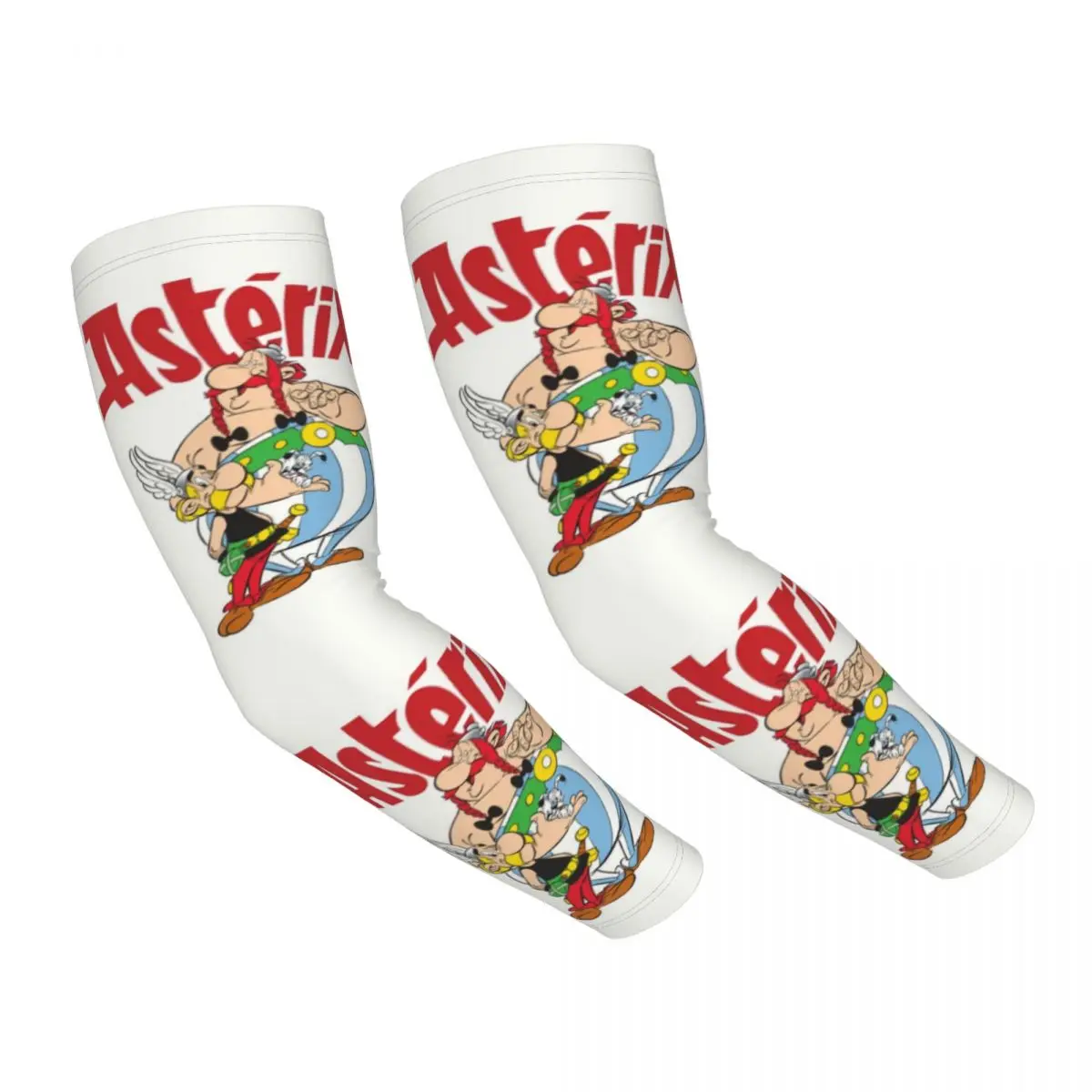 

Астерикс и Обеликс охлаждающие рукава для мужчин и женщин аниме мультфильм Велоспорт Рыбалка Татуировка накидка