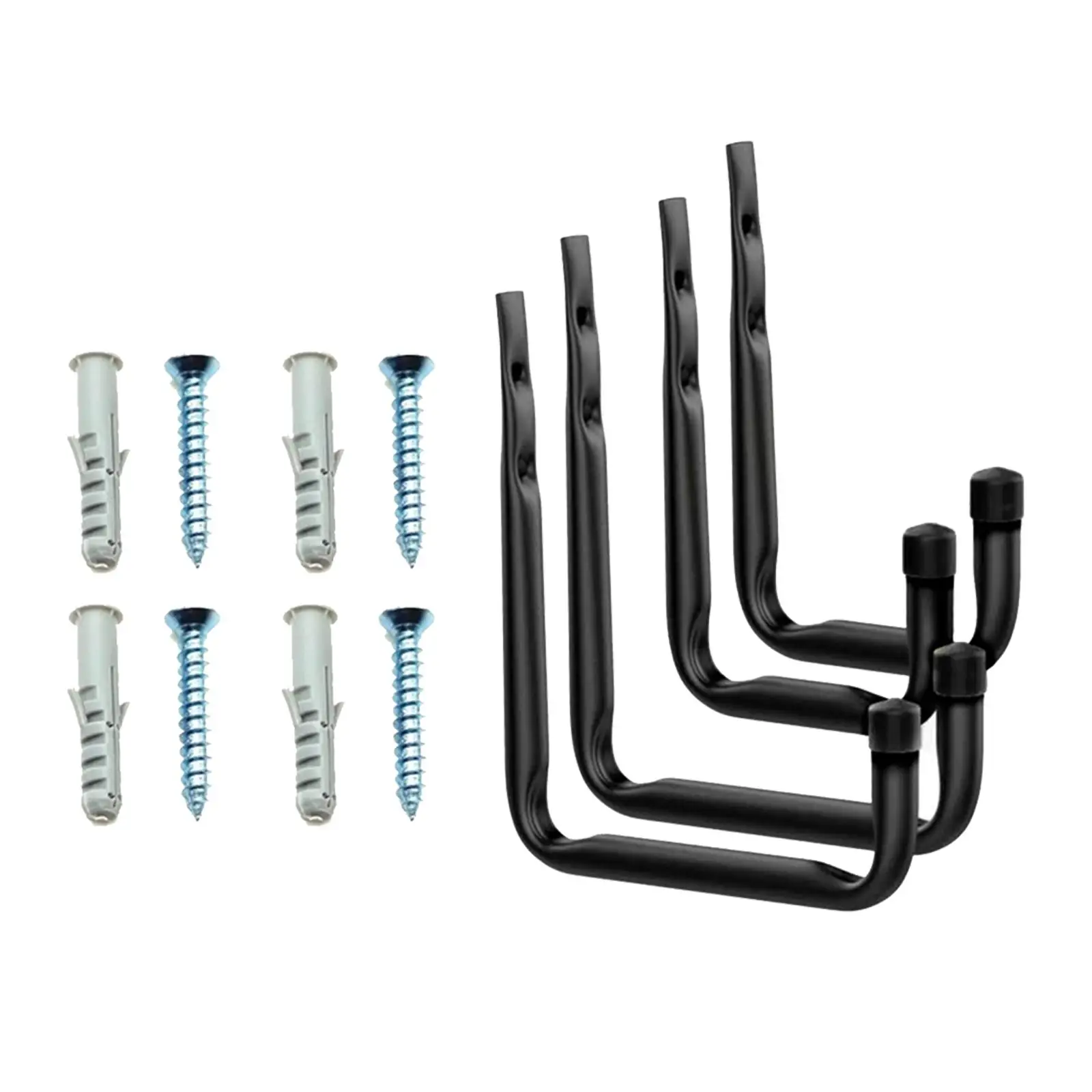 Garage Storage Tools Organizer Wall Mount Hanger Storage Hooks Garage Storage Utility Hooks for Bike Warehouse Indoor Storehouse