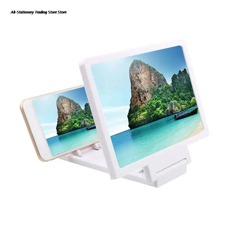 

3D Cell Phone Screen Magnifier HD Video Amplifier Stand Bracket Phones Screen Magnifier For Smartphones Mobile Phone Accessories