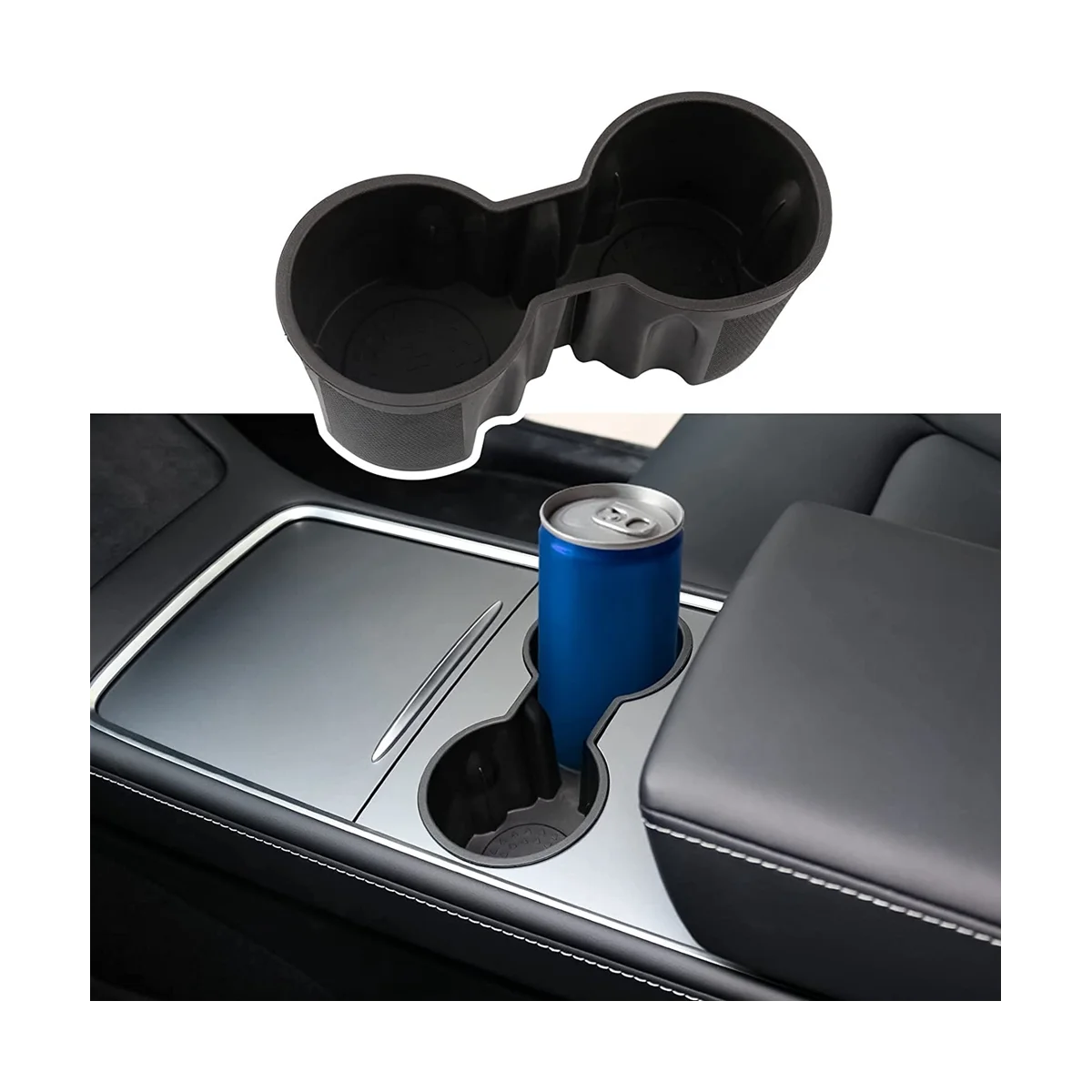 Для Tesla Model Y 3 2023 2022 2021 Автомобильный Центральный консоль подстаканник вставка