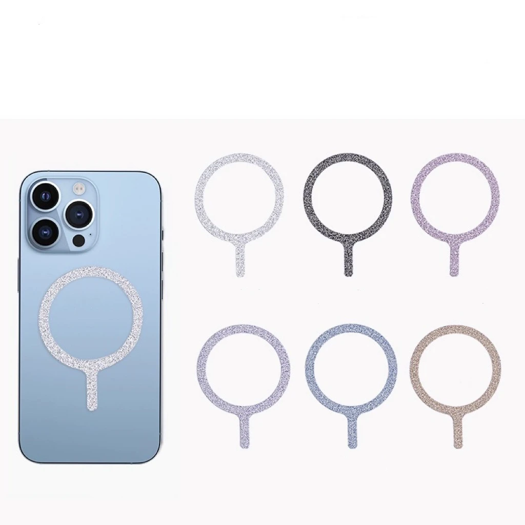 Магнитный металлический кольцевой держатель Mln для iPhone 15 Samsung Xiaomi панель