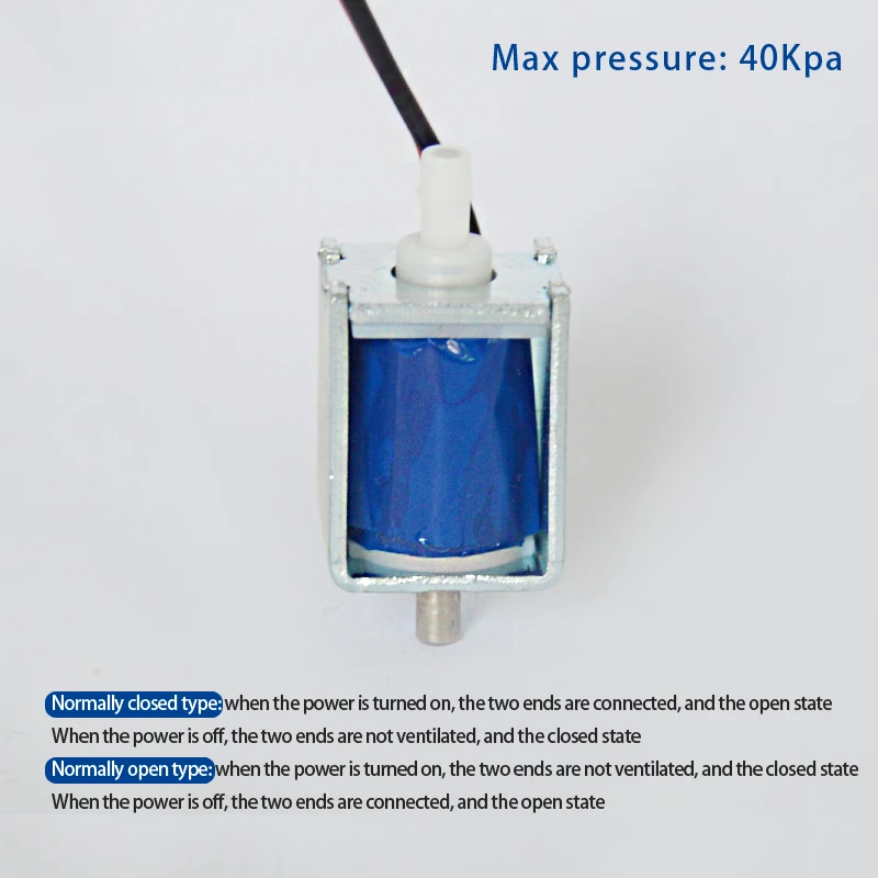 Электромагнитный водяной мини-клапан постоянного тока 4 5 В 6 в 12 24 N/C N/O нормально
