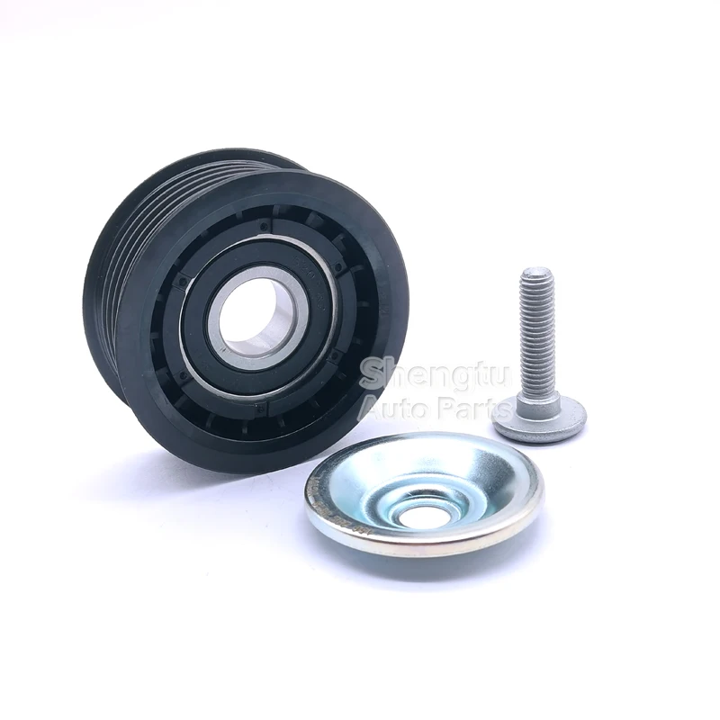 Фото Высококачественный натяжной ролик 1562020619 для Mercedes-Benz M156 M159 C219 C204 C197 W204 W211 W164 R203 AMG CLS63 C63 A1562020619 №2