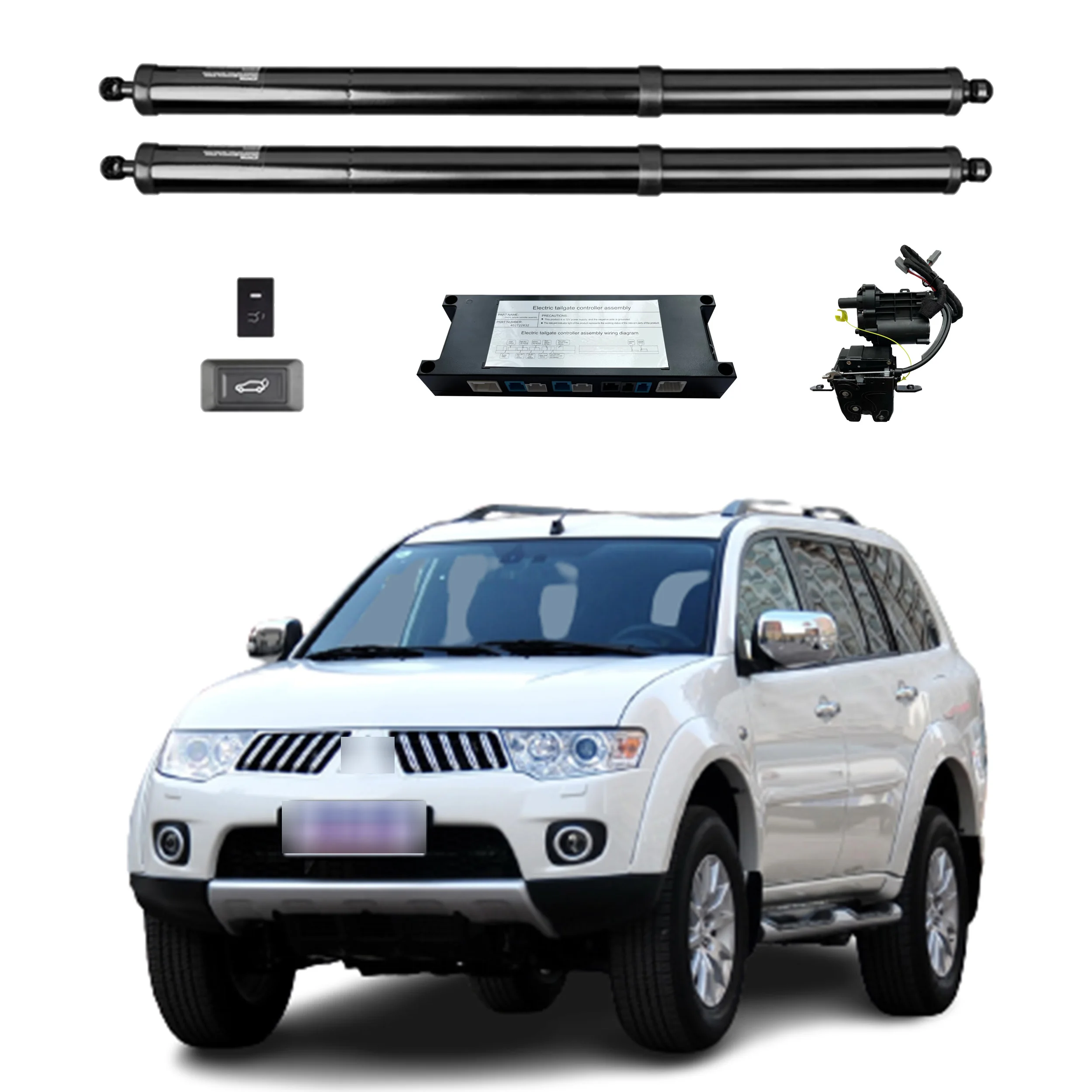 

For Mitsubishi Pajero 2011-2015 Electric Tailgate Power Liftgate Auto Trunk Hands Free Back Door Opener With Remote Control