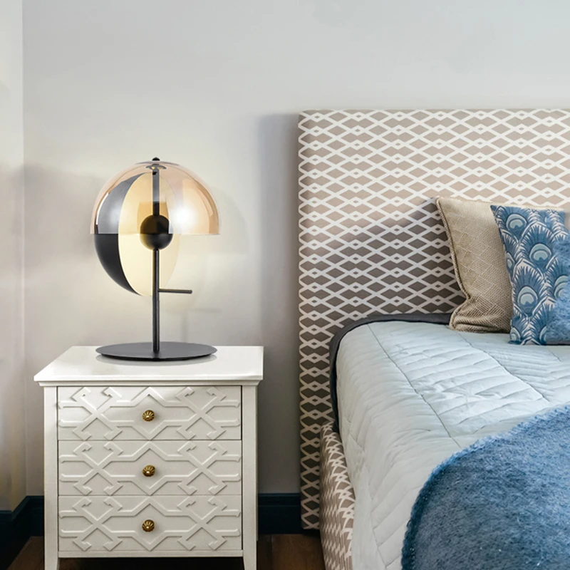 Скандинавский дизайнер Торшер Тея Современный светодиодный стеклянный абажур