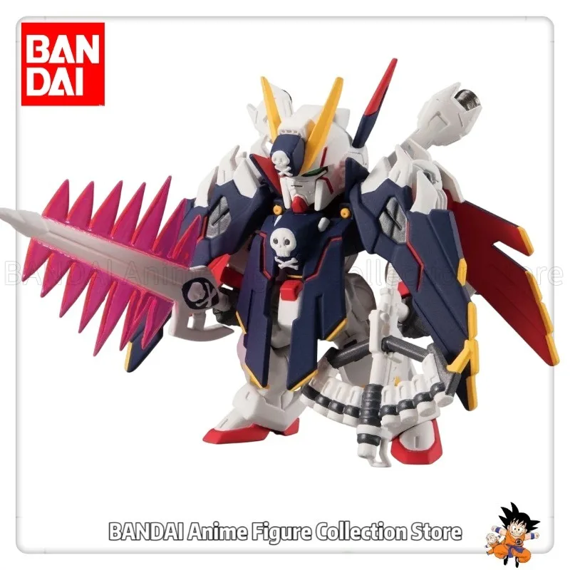 Фото В наличии оригинальная фигурка Bandai FW Gundam Converge XM-X1 Crossbone Gundam с полной тканевой обшивкой, подвижная, коллекционная игрушка, подарок. №1