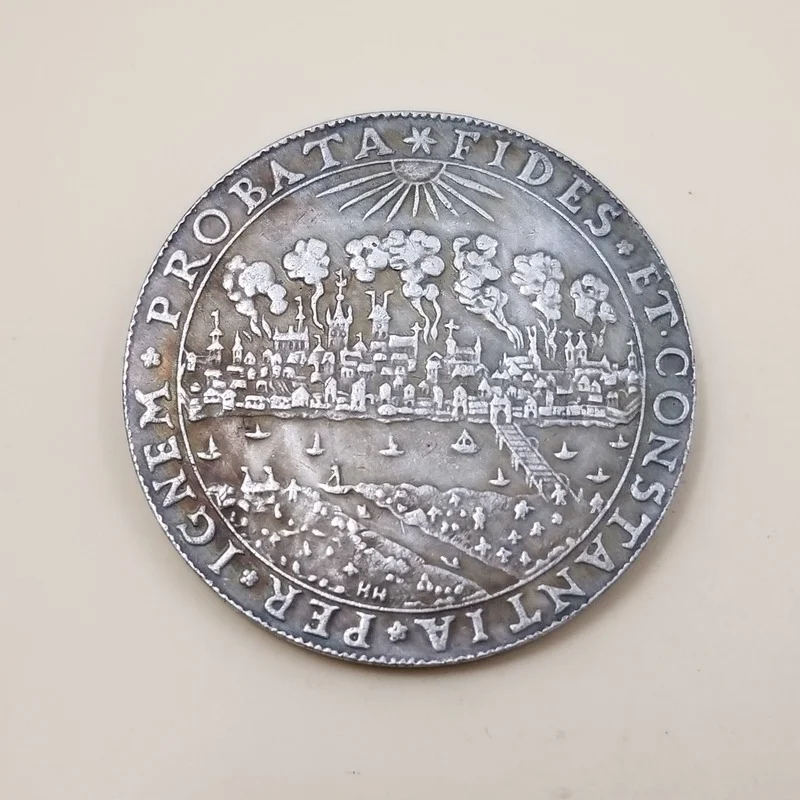 

Польская Посеребренная латунная памятная Коллекционная монета, подарок, удачная монета