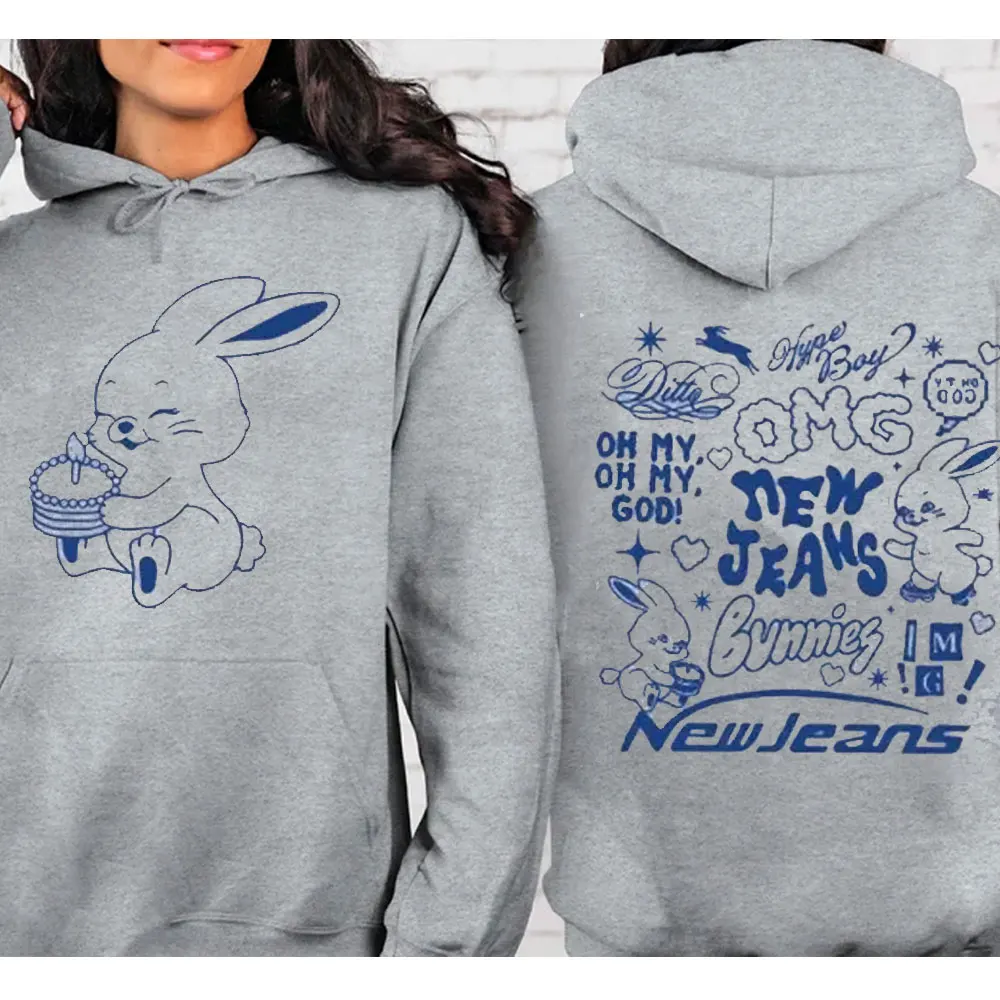 Милые новые джинсы с графическим принтом модные женские и мужские толстовки в