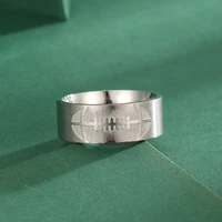 todorova stainless steel american football band ring for women men sport exercise jewelry personality birthday gift