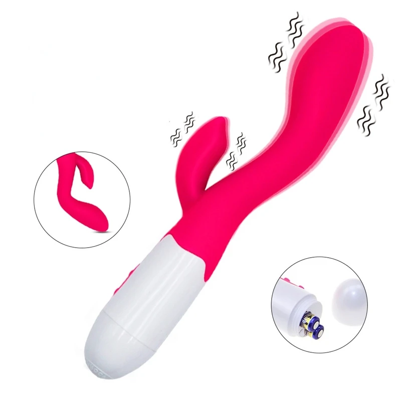 

30-frequency Rabbit Vibrator Dual-motor Clitoral G-spot Stimulator Powerful Dildo Femal Masturbator Private Sex Toys For Woman
