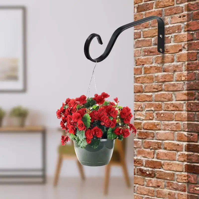 

Железный крючок, подвесной фонарь, цветочный горшок, кованые железные крючки, украшение для сада, настенный крючок, вешалка, стойка для украшения стен