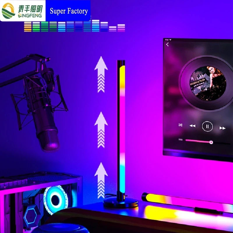 

Светодиодная лента RGB, 2 шт., настольная лампа
