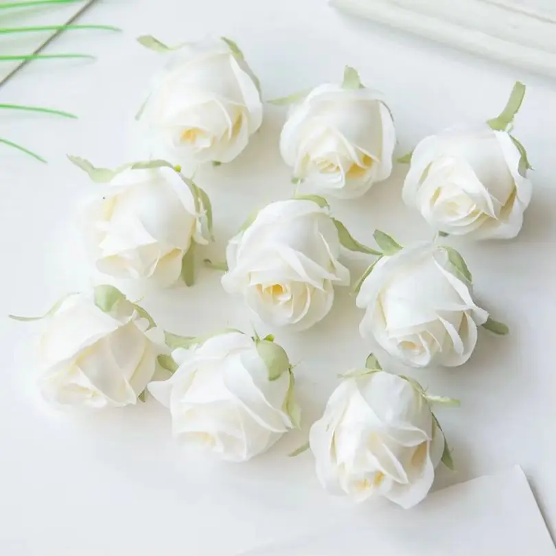 

Искусственные шелковые розы smr (5/10 шт.) для декора