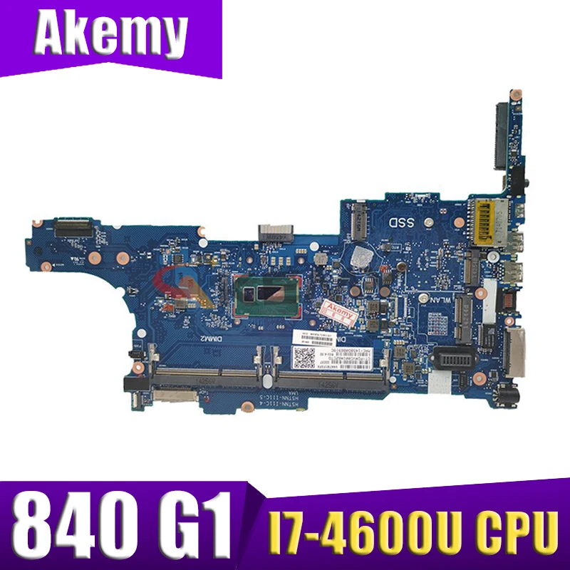 

Материнская плата для ноутбука HP EliteBook 840 G1 I7-4600U CPU 6050A2560201-MB-A03 730810-001 730810-501 730810-601