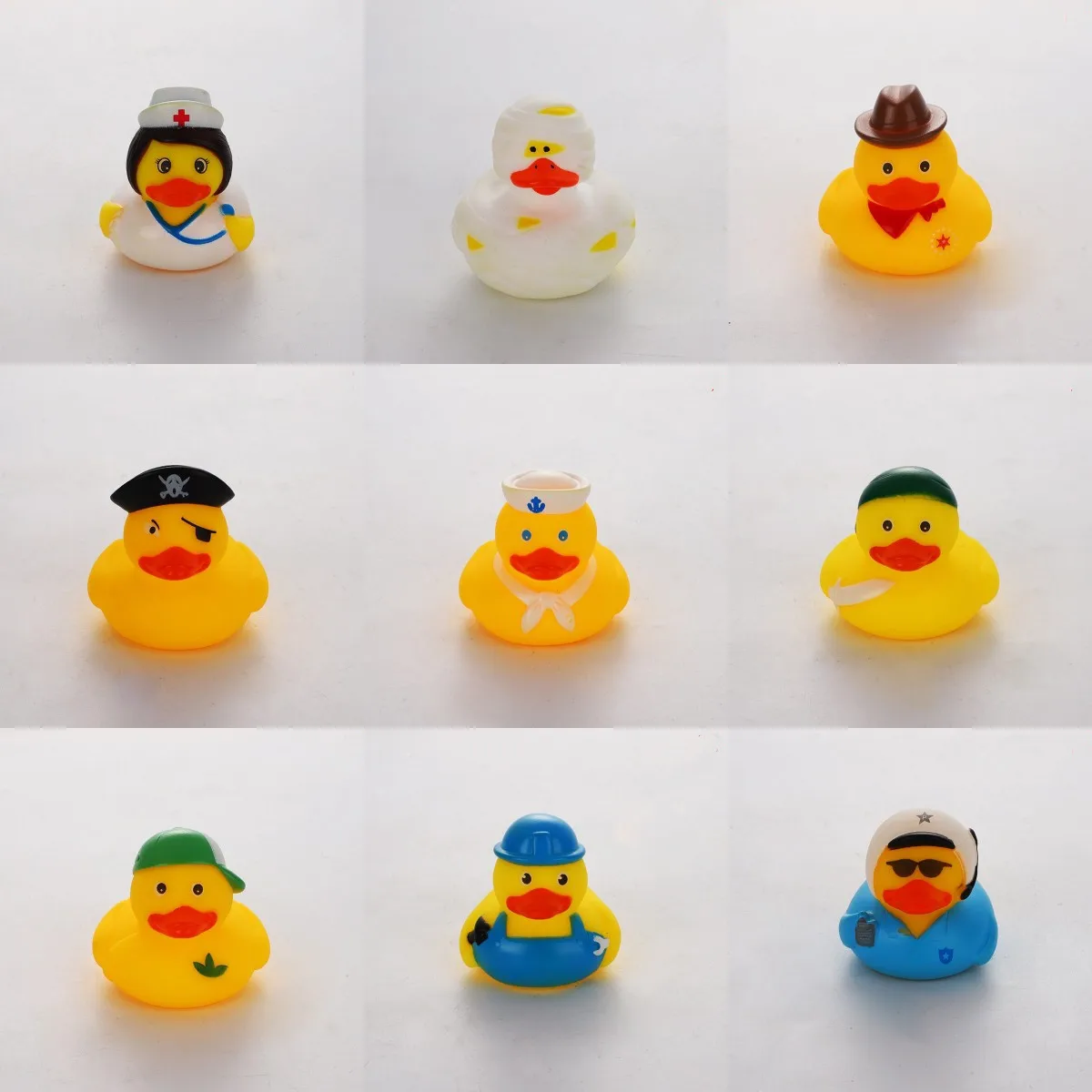 Желтая игрушка из ПВХ утка игрушки для дошкольного использования Детская