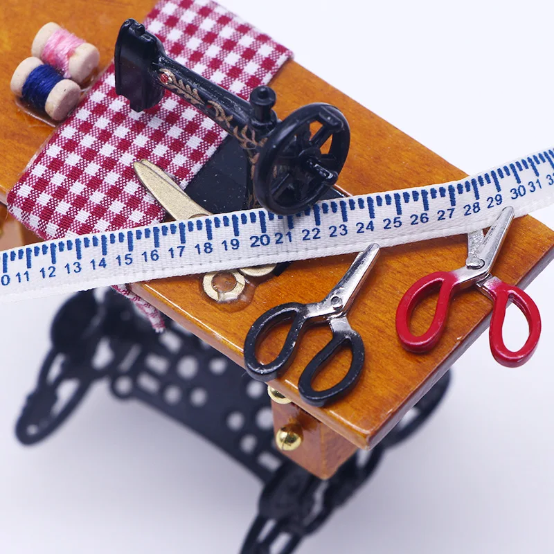 3 шт./пакет миниатюрная мебель для кукольного домика имитация ножниц прибор шитья