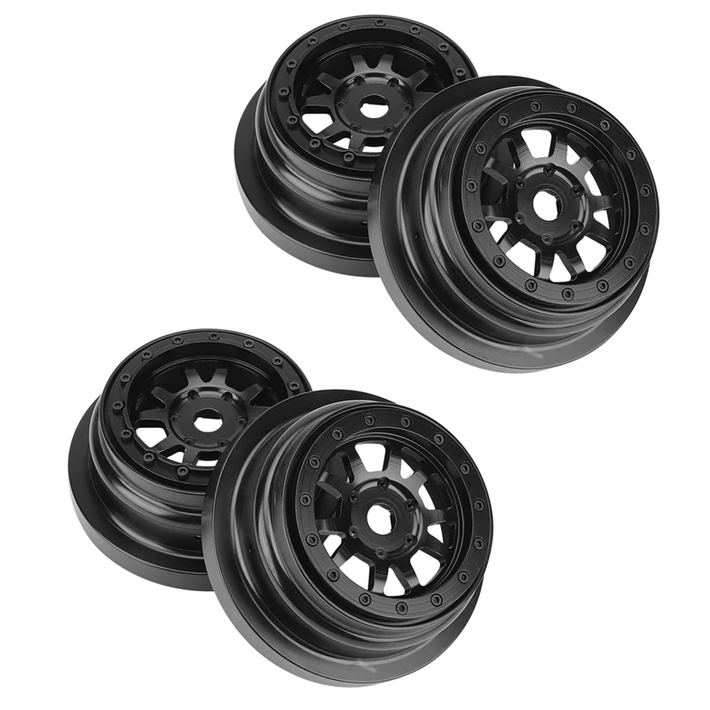 4Pcs Metal Wheel Rim Hub For Losi LMT Monster Truck 1/8 RC Car Upgrade Parts Accessories