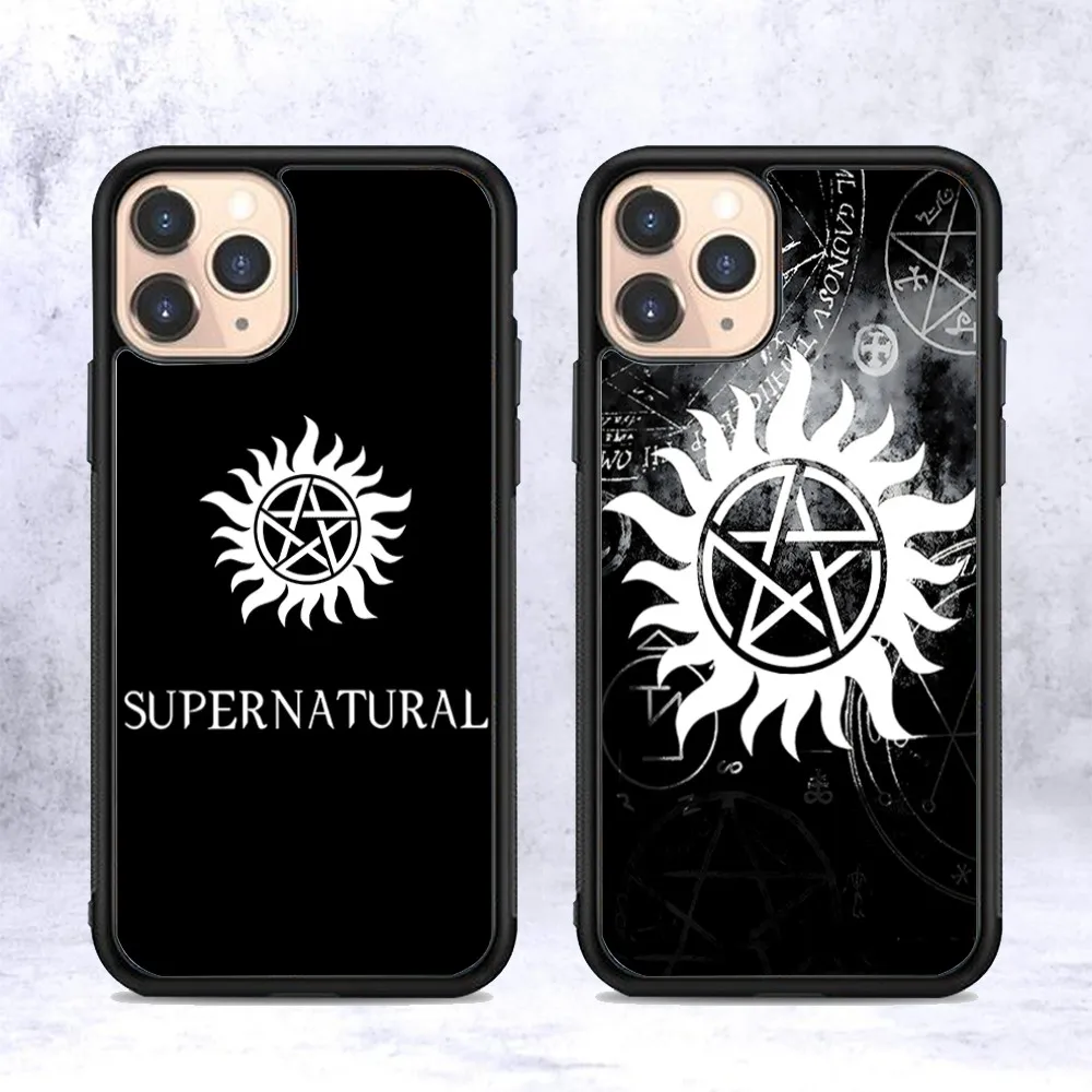 S-Supernatural TV Phone Case Silicone PC+TPU For Samsung S10 20 30 22 23 24 Plus Lite Ultra Cover