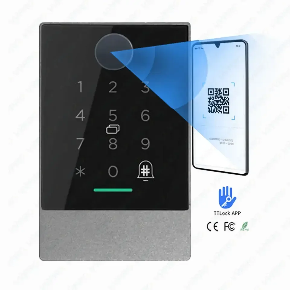 IP67 биометрический отпечаток пальца QR-код система контроля доступа клавиатура K3Q