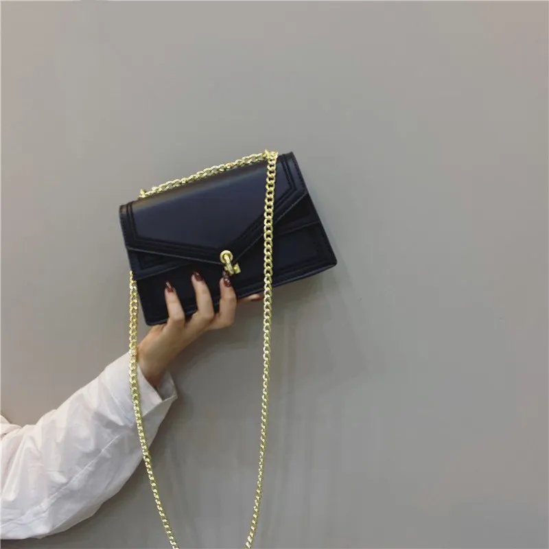 

2022 New Luxury Design Ladies Single Shoulder Crossbody Chain Bags Women's Commuter Purses and Handbags Famous Small Square Bag