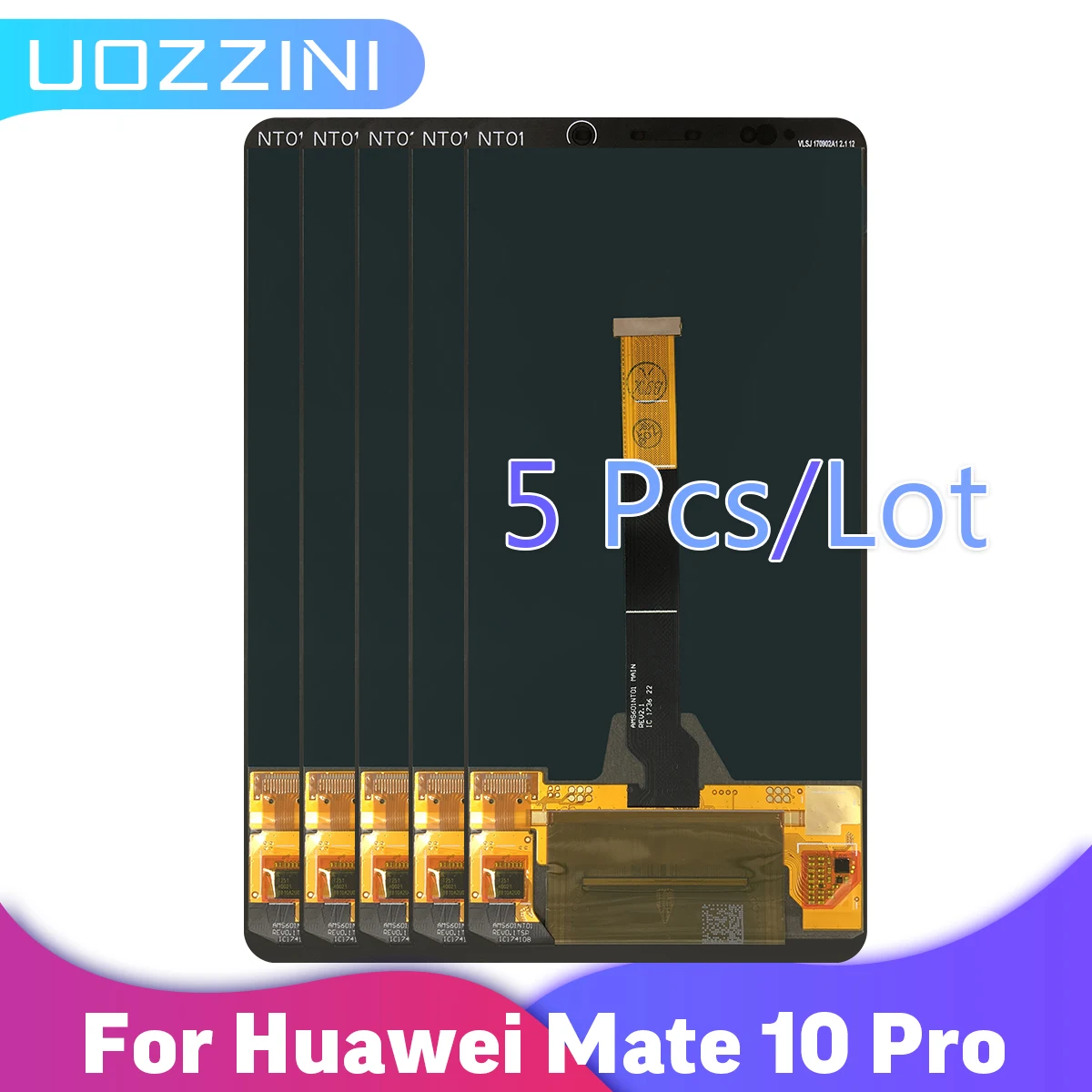 5 шт./лот ЖК-дисплей 6 0 дюйма для Huawei Mate 10 Pro дисплей сенсорный экран с рамкой в