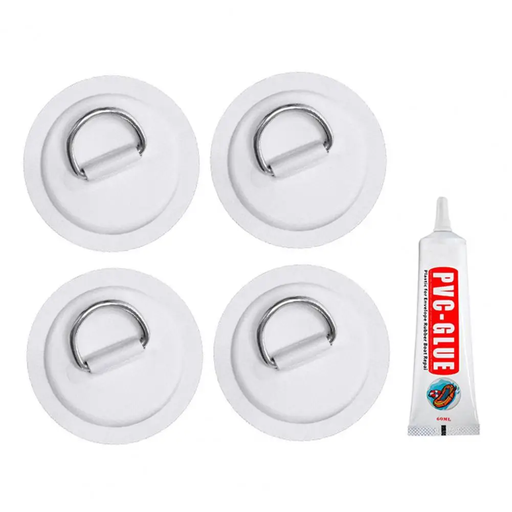 4 шт. D-образные накладки для надувных лодок Каяка