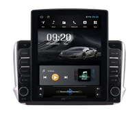 9 7 octa core tesla style vertical screen android 10 car gps stereo player for peugeot 2008 2014 2018