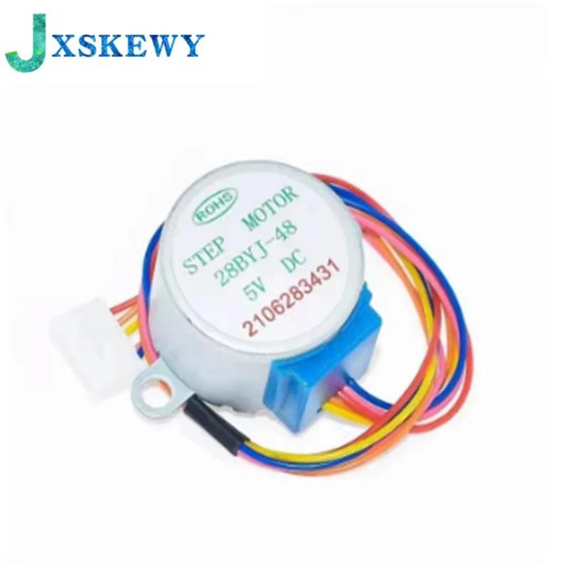 Понижающий шаговый двигатель 28BYJ-48 редуктор постоянного тока 5 В 12 4-фазный для